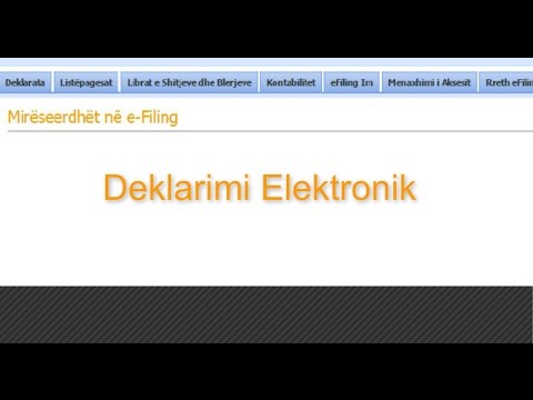 Deklarimi Elektronik