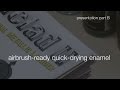 HowTo: "alclad II airbrush-ready quick-drying enamel" at Euro Modell Expo 2016