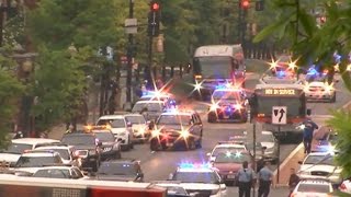 Washington Navy Yard locked down after reports of gunshots