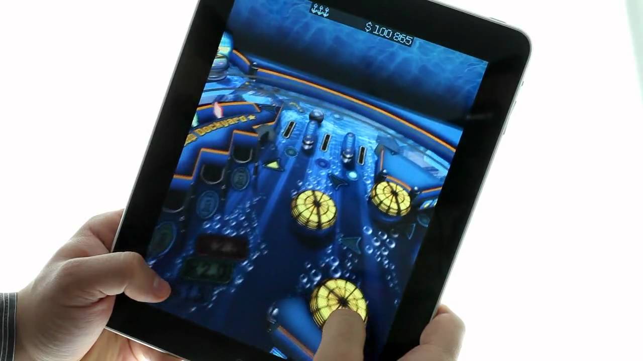 Pinball for the Apple iPad demo YouTube