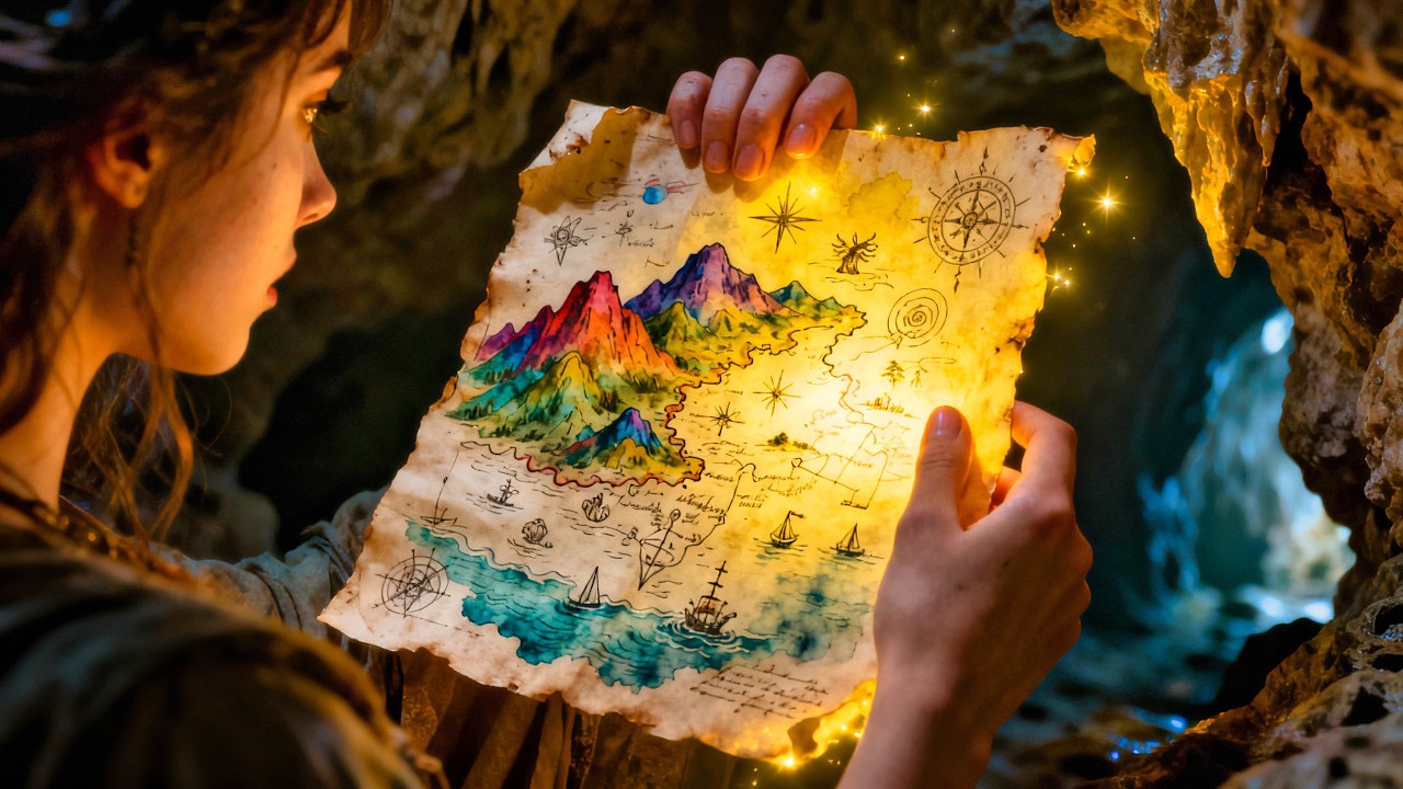 خريطة من زمن الفراعنة بتوصل صاحبها لعالم موازي جواه كائنات مرعبة ! ملخص فيلم