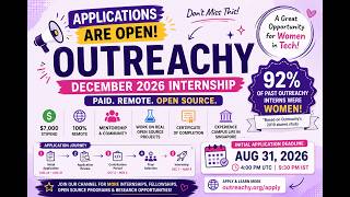 Outreachy 2026 internship program|opensource internship opportunity News