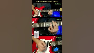 Thumbnail of [Chords+Rhythm] Get Lucky (Daft Punk) Guitar Tutorial