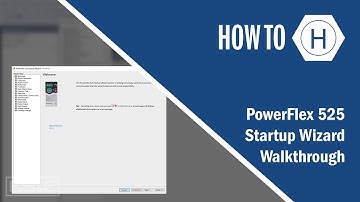 PowerFlex 525 Startup Wizard Walk through