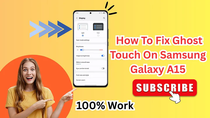 How To Fix Ghost Touch On Samsung Galaxy A15 – Complete Guide for Screen Issues & Touch Responses!