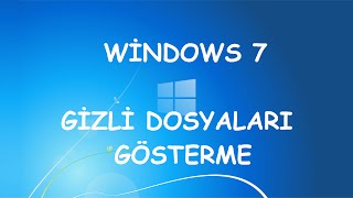 Windows 7 Gizli Dosyaları Gösterme screenshot 5