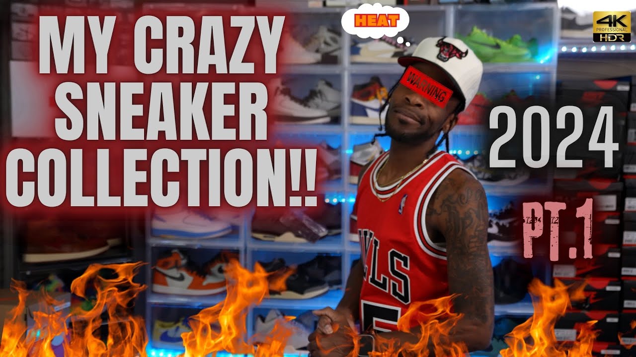 2024) MY CRAZY SNEAKER COLLECTION OVER 400 PAIRS!! HEAT YOU DON'T
