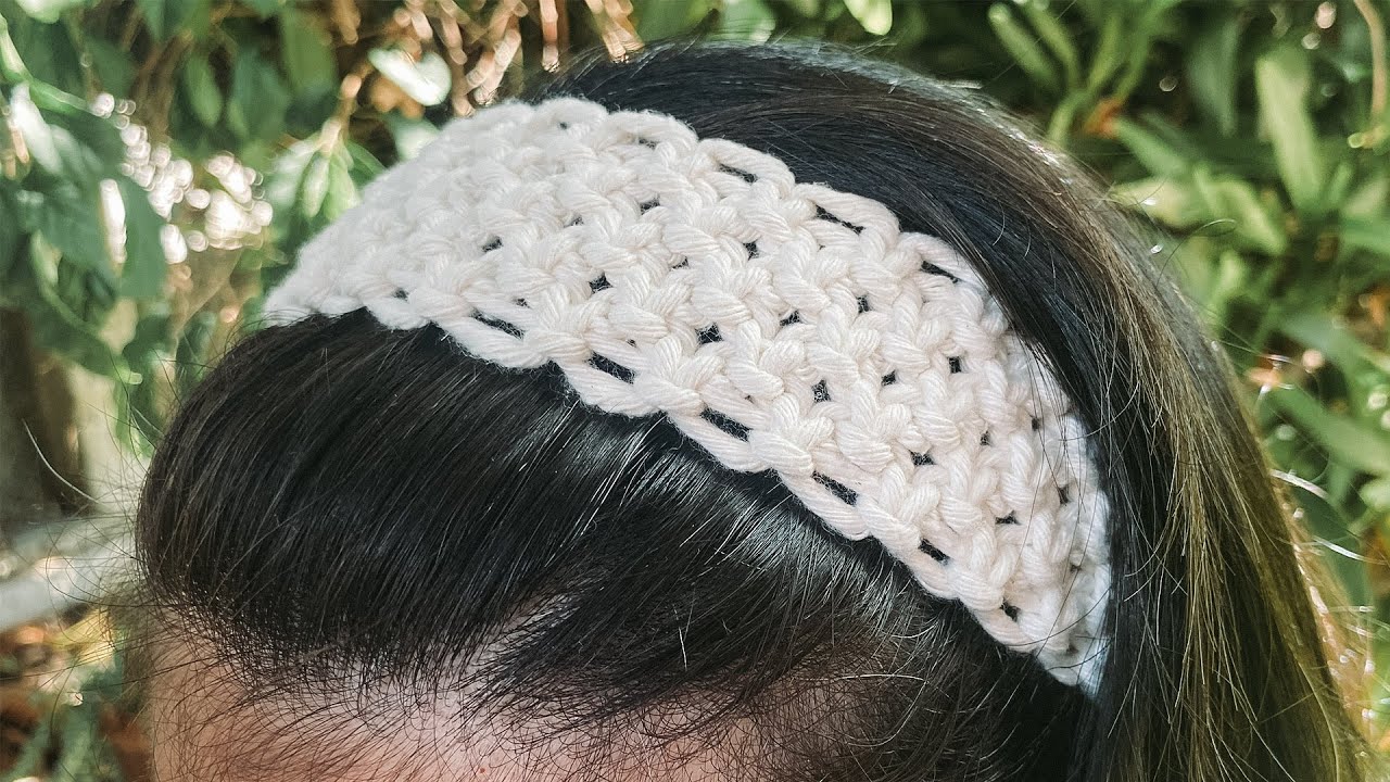 Faixa de Cabelo com Nó Quadrado | Tutorial Passo a Passo