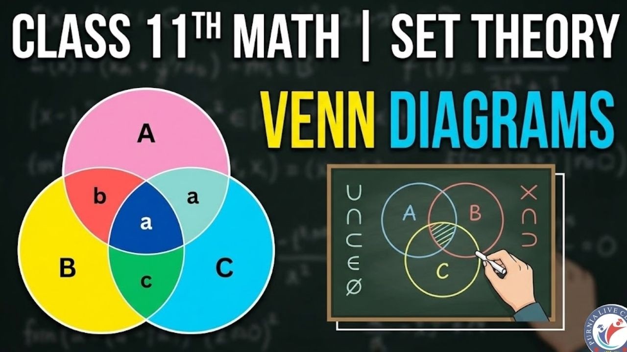 CLASS 11TH MATH | SET THEORY | VENN DIAGRAM - YouTube