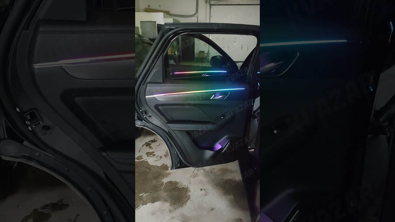 Haval Jolion установка контурной подсветки салона 