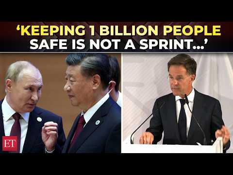 'Strength, speed and stamina...': NATO chief Rutte’s blunt message to Europe on Russia, China