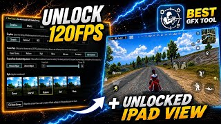 😱How To Unlock 120 FPS With Ipad View | 100% Safe GFX Tool For BGMI/PUBG | Works On All Devices | screenshot 2