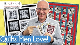 🛑Stop! Make Your Men these Quilts!