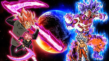 Goku Black (Purgation) OP(New) VS Goku MUI OP in Jump Force Mugen