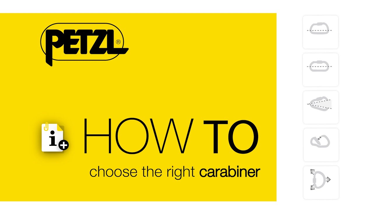 HOW TO choose the right carabiner