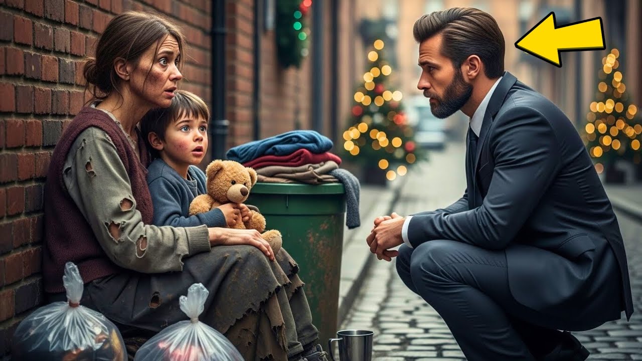 “¿PUEDES DECIRLE A PAPÁ NOEL QUE NOS DÉ UNA CASA?”, DIJO EL NIÑO DE 5 AÑOS - LA ACTITUD DEL RICO…