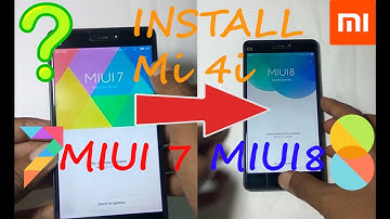 MIUI 8 Global Stable on Xiaomi Mi4i | How-to-INSTALL | MIUI 7 ↠ MIUI 8 | Tutorial