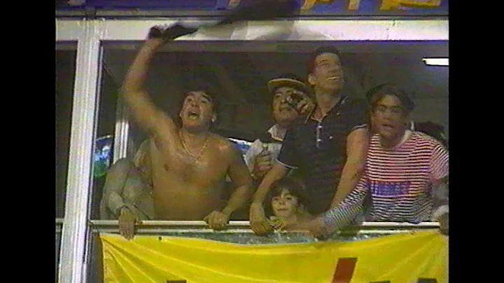 Diego Maradona at Boca v River match - DayDayNews