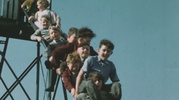 Dulais Valley - carnivals, wedding, playground, swimming, majorettes (1965) | Britain on Film