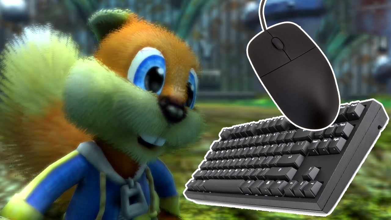 Keyboard & Mouse on Conker: Live & Reloaded - YouTube
