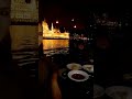 Dinner on boat in budapest