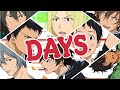 【 DAYS 】アニメ ed1 / EVERLASTING DAYS (full)【MAD】歌詞付き♪