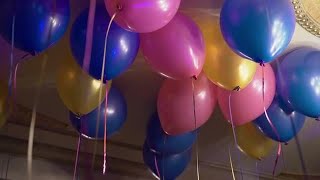 Colored Balloons Stock Video