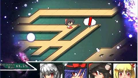 Labyrinth of Touhou - Gameplay Video Part 1: Dungeoneering