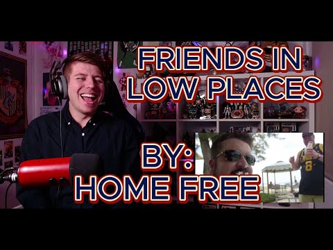 SO MUCH FUN!!!!!!!!!! Blind reaction to Home Free - Friends In Low Places