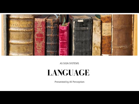 Video: Language As A Sign System