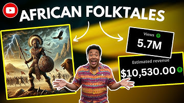 HOW TO CREATE AFRICAN FOLKTALE STORIES VIDEO WITH FREE AI TOOLS | STEP BY STEP GUIDE