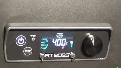 Pit Boss Austin XL Onyx First Burn, Burn Off