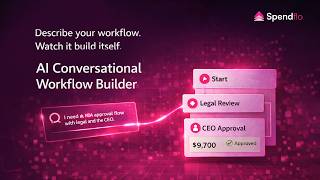 AI Workflow Builder | Build Procurement Workflows in Seconds Using AI