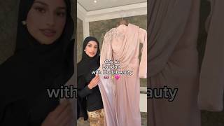 DINNER with HUDA BEAUTY 😍 #gdwm #getdressedwithme #modestfashion #hijab #ootd