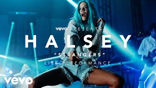Video thumbnail of "Halsey - Strangers (Vevo Presents)"