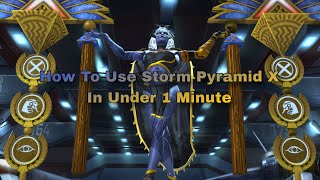 How To Use Storm Pyramid X In MCOC | Insane Special Damage |