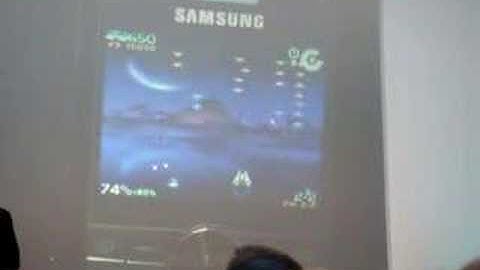 MobileGD @ MWC 2008: Microsoft shows a game on press conf.