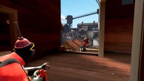 TF2 Replay - Reverse flaregun sniping