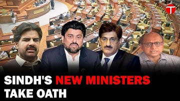 Sindh Cabinet Sworn In with Allocations and Plans
