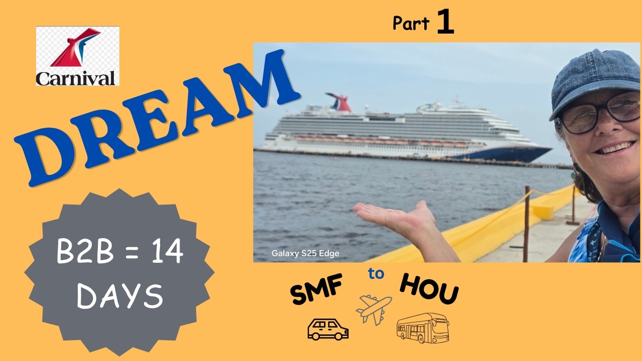 How We Got to Houston from Sac...... Cars, Planes, Shuttles and a SHIP!