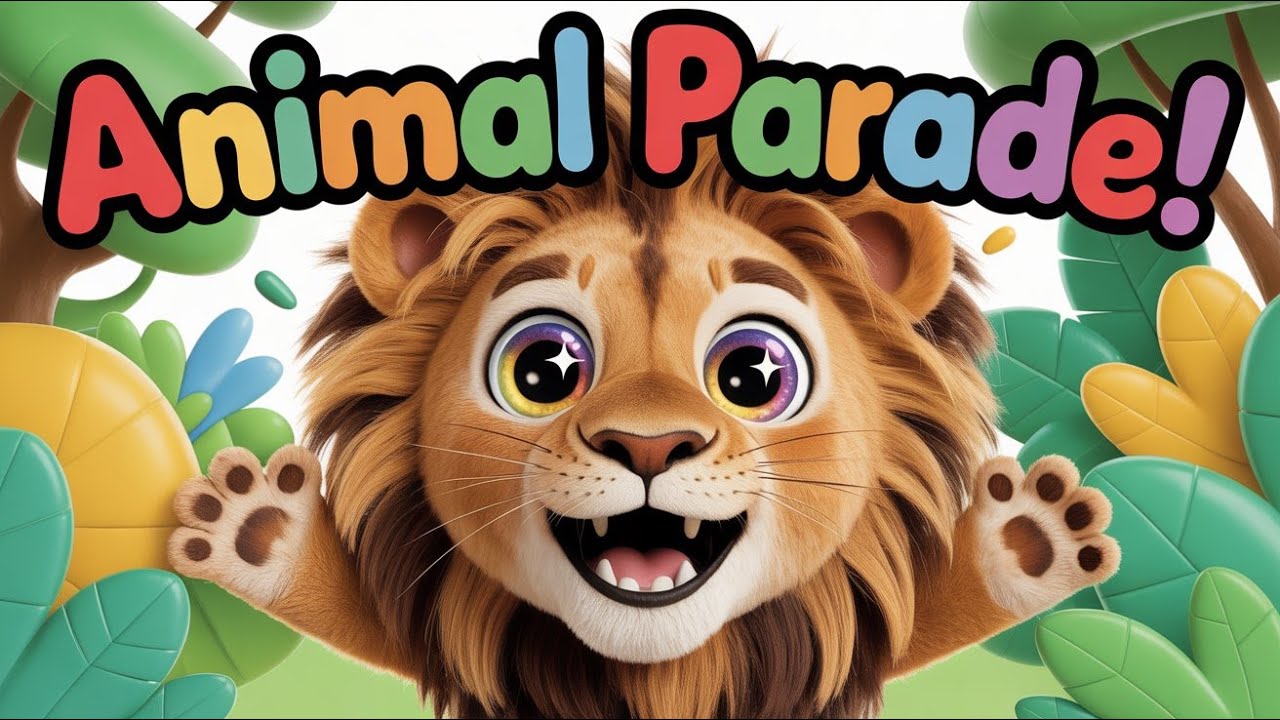Animal Parade Dance! | Move Like Animals for Toddlers