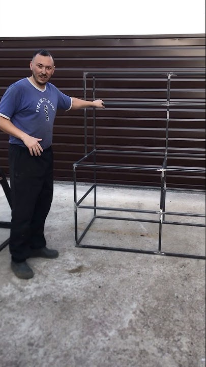 Каркас кухонной мебели для зоны патио #каркас #патио #diy - YouTube