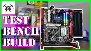 Brand New Test Bench Build for Mining | Nvidia / AMD / Hive hot swap setup | GPU Mining Test Bench