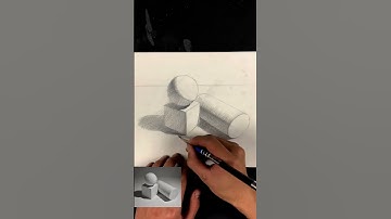 Hướng dẫn vẽ khối cơ bản #drawing #hocve #hocvecoban #luyenthikientruc #luyenthimythuat #draw