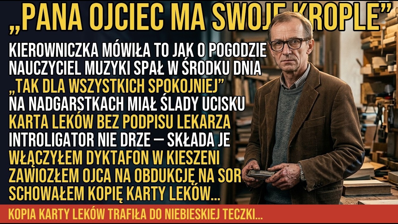 Wsadziłem ojcu w dłoń harmonijkę ustną, tę samą, którą nosił w kieszeni marynarki przez pół wieku. Człowiek, który potrafił nazwać każdą melodię, jaką tylko zacząłem nucić, obracał ją teraz w...