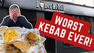 Reviewing GERMAN DONER KEBAB - The WORST KEBAB I've Ever Had!