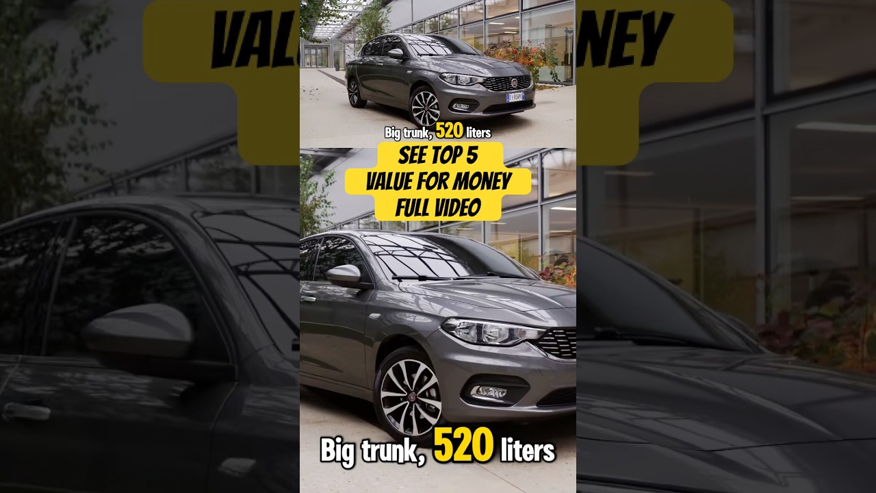 Fiat Tipo Sedan: lowest price diesel family car!