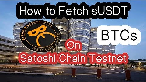 How to fetch sUSDT for testing #sUSDTtestnet #sUSDT s#BTCs #Satoshi