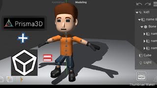 how to make character model in 3d modelling app : Prisma 3d screenshot 3