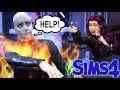 The Sims 4 ...But I SET EVERYTHING ON FIRE Using Magic